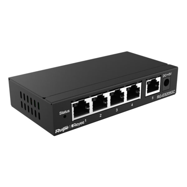 RUIJIE REYEE RG-ES205GC 5GE Port L2 Yönetilebilir Switch - Görsel 2