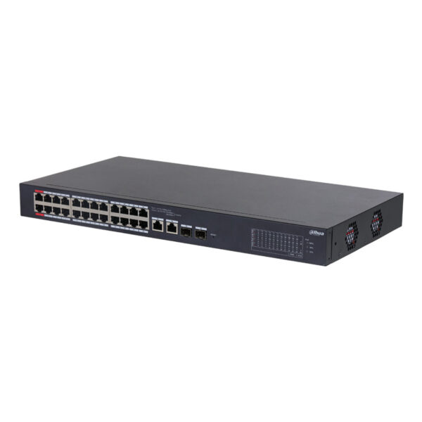 DAHUA CS4226-24ET-375 24FE PoE Port (375W), 2GE Combo, 2xSFP Cloud Managed Switc - Görsel 2