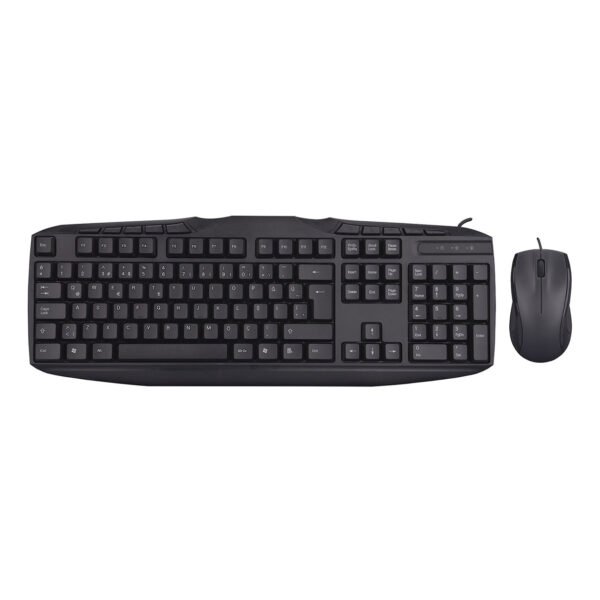 EVEREST UN-796 Siyah Usb Q Multimedia Klavye + Mouse Set - Görsel 5