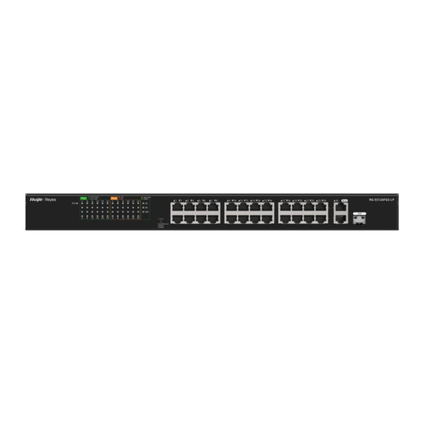 RUIJIE REYEE RG-ES126FGS-LP 24FE Port 180W Poe, 2x Combo Uplink - Görsel 4