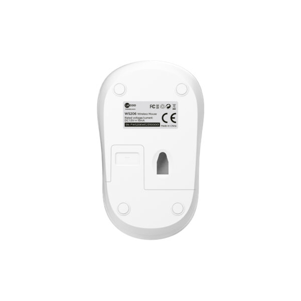 LENOVO LECOO WS206 BEYAZ KABLOSUZ 1200DPI 3 TUŞLU OPTİK MOUSE - Görsel 6