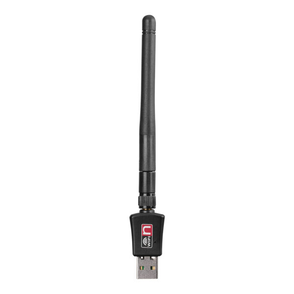 HYTECH HY-310N 2.4GHz 300Mbps(2T2R) 2dBi Harici Antenli Usb Kablosuz Adaptör - Görsel 3