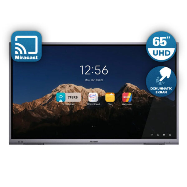 HIKVISION 65" DS-D5B65RB/A 4K Android 11 (Kamerasız) Interactive Monitör - Görsel 3