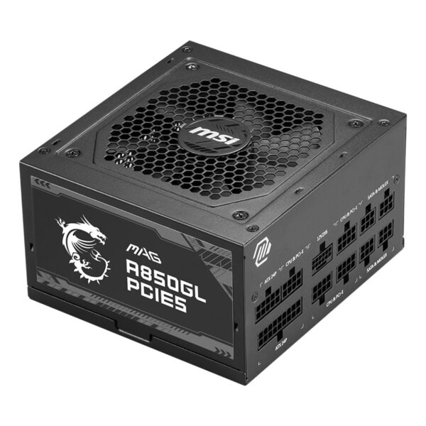 MSI MAG A850GL PCIE5 850W 80+ GOLD POWER SUPPLY - Görsel 8