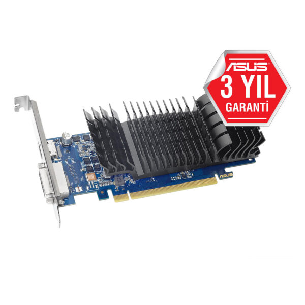 2 GB ASUS GT1030-SL-2G-BRK GDDR5 64Bit DVI/HDMI PCi Ex 3.0 16x - Görsel 2