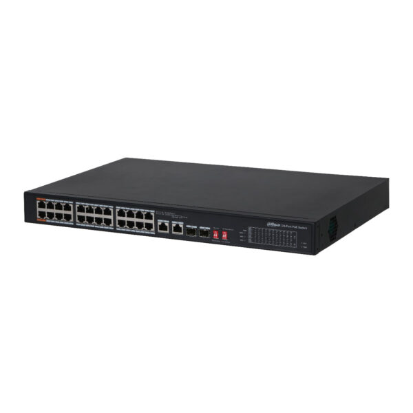 DAHUA S3226-24ET-240 24FE PoE Port (240W), 2xCombo SFP Switch - Görsel 3