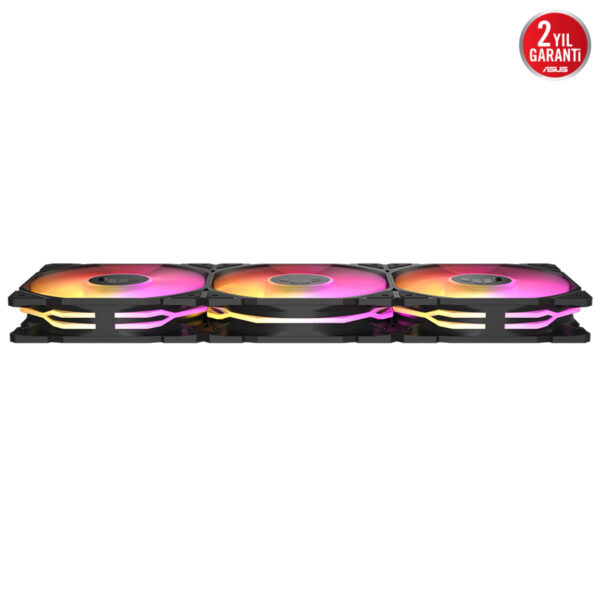 ASUS TUF TR120 SOĞUTUCU KASA RADYATÖR FANI ADRESLENEBİLİR ARGB 120MM 3 IN 1 - Görsel 2