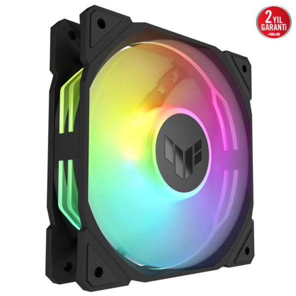 ASUS TUF TR120 SOĞUTUCU KASA RADYATÖR FANI ADRESLENEBİLİR ARGB 120MM 3 IN 1 - Görsel 4