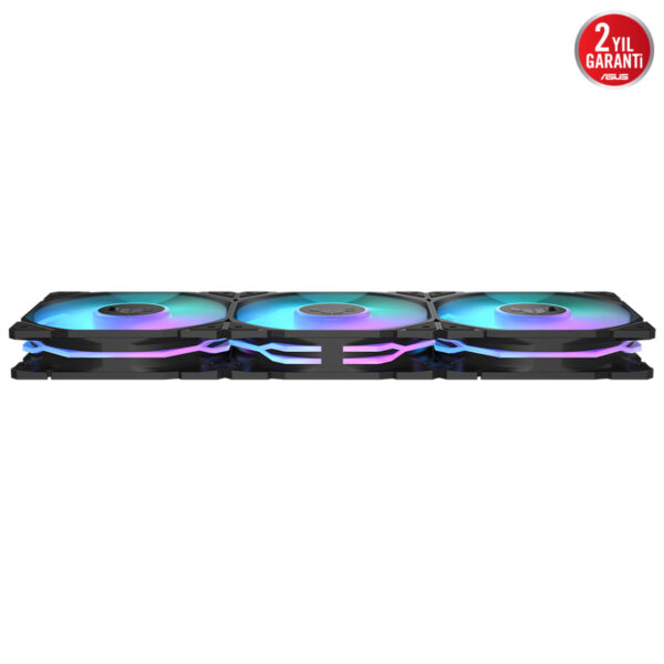 ASUS TUF TR120 SOĞUTUCU KASA RADYATÖR FANI ADRESLENEBİLİR ARGB 120MM 3 IN 1 - Görsel 5