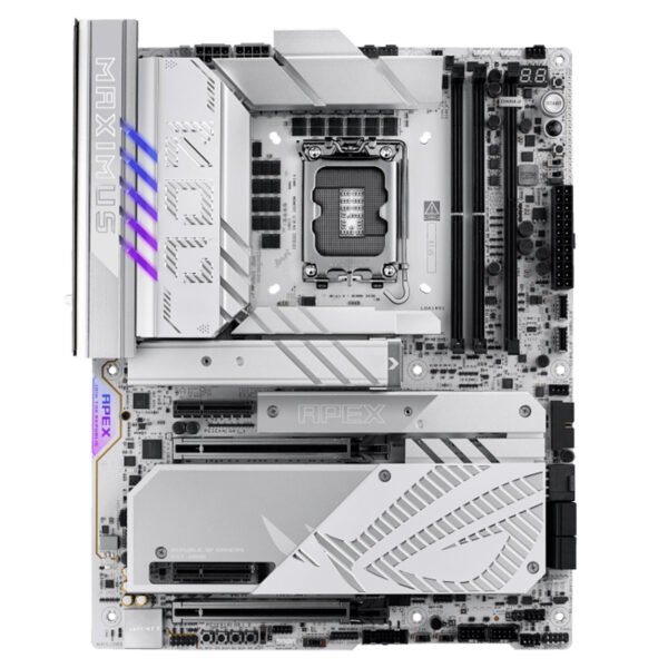 ASUS ROG MAXIMUS Z890 APEX LGA1851 DDR5 9600 6xM2 WF7+BT 5Gbit ATX - Görsel 2