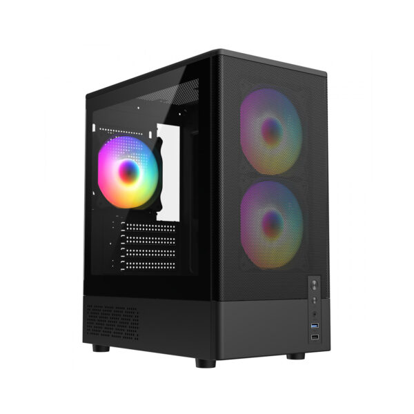 FRISBY FC-8975B 550W 4X RGB GAMING KASA - Görsel 3