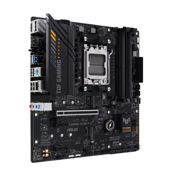 ASUS TUF GAMING A620M-PLUS WIFI AM5 DDR5 6400 2xM2 USB3.2 AX WF+BT AURA RGB mATX - Görsel 4