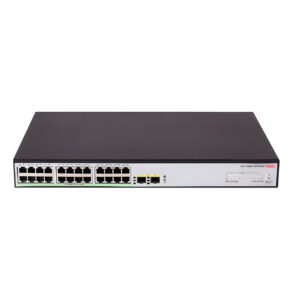H3C LS-1600V2-26P-HPWR-GL 24GE PoE+ Ports (370W), 2x SFP L2 Yönetilebilir Switch