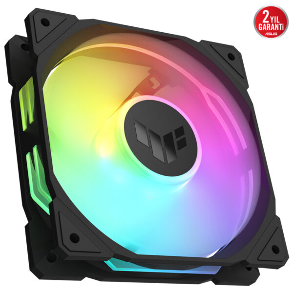 ASUS TUF TR120 SOĞUTUCU KASA RADYATÖR FANI ADRESLENEBİLİR ARGB 120MM 3 IN 1 - Görsel 6