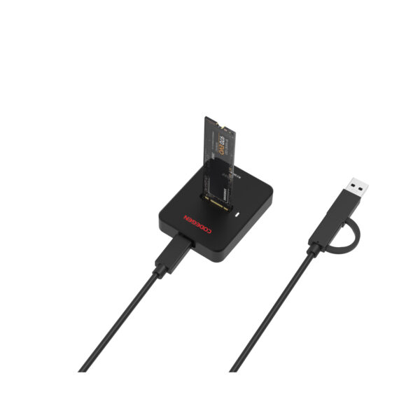 CODEGEN M2 NVME-NGFF SSD USB3.0 DOCKING STATION (CDG-DOC-202) - Görsel 2