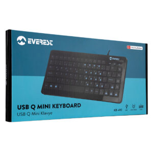 EVERST KB-410 Siyah USB Q Mini Klavye
