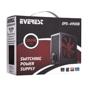 EVEREST EPS-4900B 300W (PEAK 350w) 12cm Fanlı POWER SUPPLY