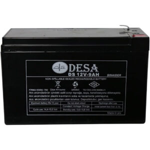 DESA 9.2AH 12v  TSE'li  Akü (10 Yıl Ömür Beklentili)