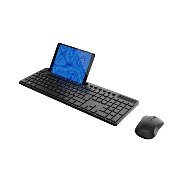 EVEREST KM-730 Siyah Kablosuz Q Multimedia Klavye + Mouse Set - Görsel 7