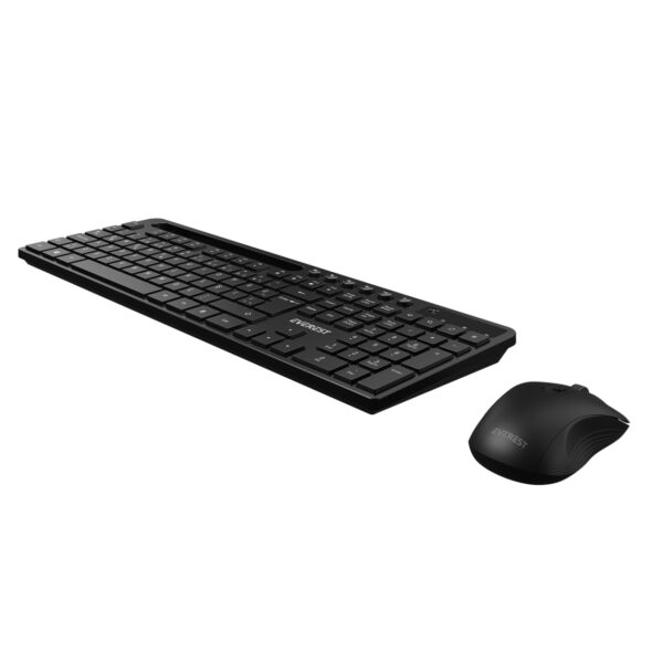 EVEREST KM-730 Siyah Kablosuz Q Multimedia Klavye + Mouse Set - Görsel 6