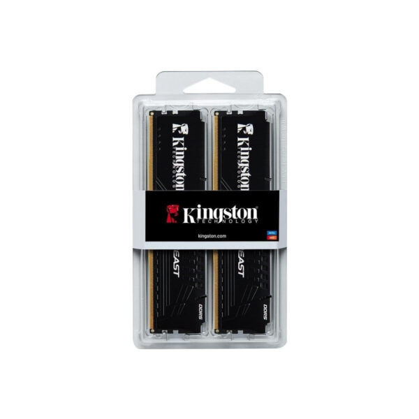 KINGSTON Beast RGB Expo 64GB Kit (32GB*2)  DDR5 6000MHz CL36 Masaüstü Pe - Görsel 2