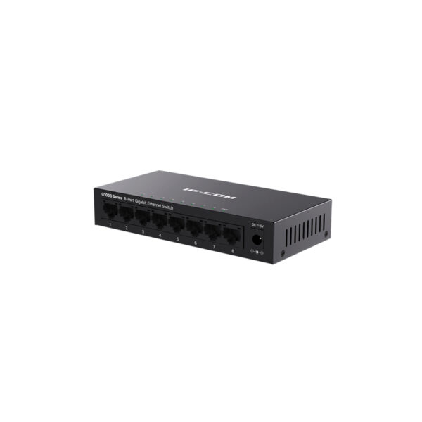 IP-COM G1008M 8GE Port Metal Desktop Switch - Görsel 2