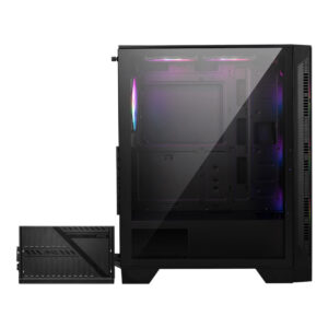 MSI MAG FORGE 120A B65 Temperli Cam 6 x120mm Auto RGB Fan 650W Bronz ATX Gaming
