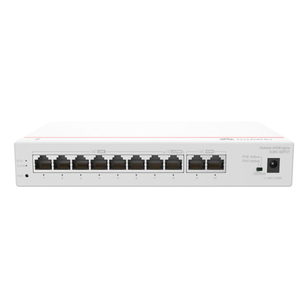 HUAWEI eKitEngine S380-S8P2T 2GE WAN, 8GE PoE+ LAN (124W) Gateway/Router