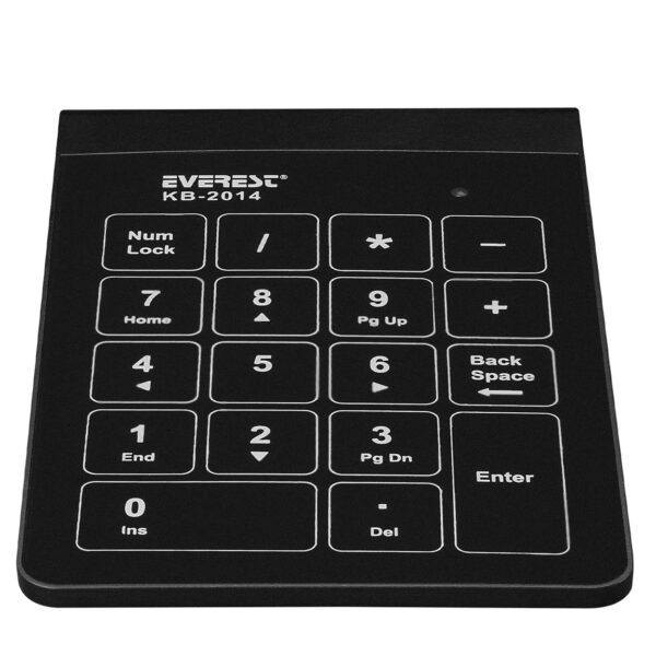 EVEREST KB-2014 Beyaz Dokunmatik Numerik Standart USB Klavye - Görsel 2