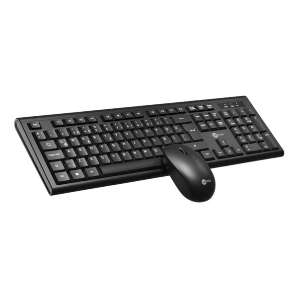 LENOVO LECOO KW200 SİYAH KABLOSUZ KLAVYE & MOUSE SETSİYAH - Görsel 2