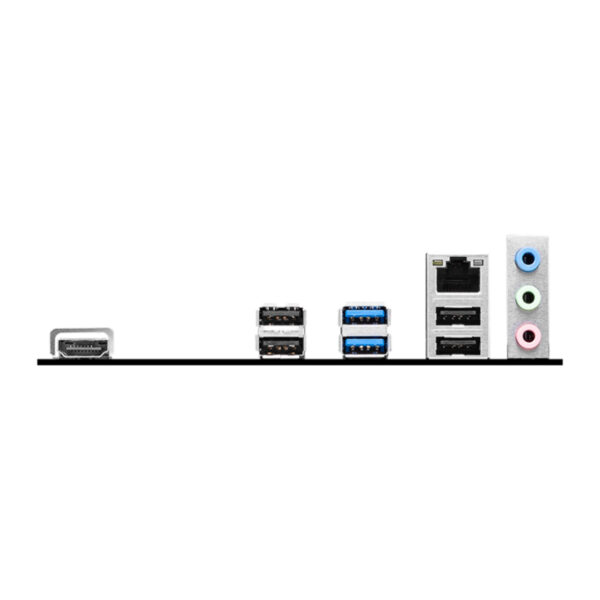 MSI MB PRO H610M-S DDR4 SOKET 1700 DDR4 3200(OC) HDMI  M.2 USB3.2 1x 1G LAN mATX - Görsel 2