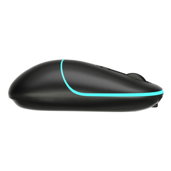 LENOVO LECOO WS210 SİYAH BLUETOOTH & 2.4G WİFİ WİRELESS CHARGİNG  MOUSE - Görsel 3