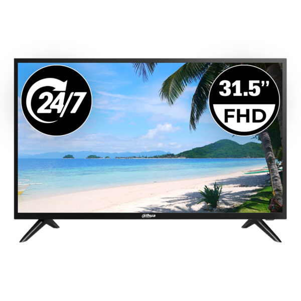 31.5" DAHUA F200 8ms 60Hz 200nt HDMI VGA MM VESA 7x24 Endüstriyel Monitör - Görsel 2