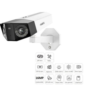 REOLINK REOLINK DUO 3  POE 16MP 2.8mm 180° Dual-Lens IP Bullet Kamera
