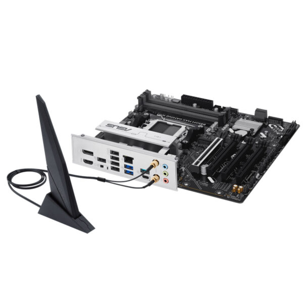 ASUS B850M MAX GAMING WIFI DDR5 8000 DP HDMI 3xM2 AURA RGB mATX