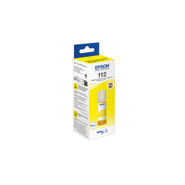 EPSON T06C44 (112) EcoTank Yellow Sarı Şişe Mürekkep 70 ml