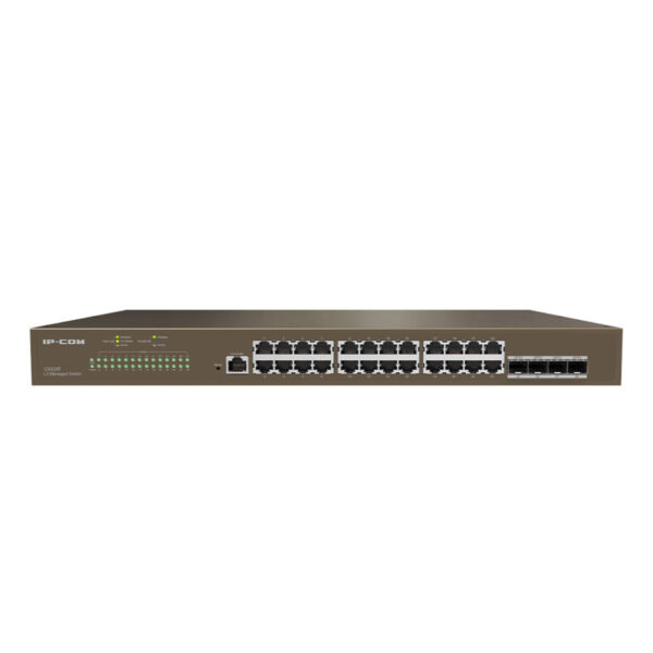 IP-COM G5328F 24GE Port, 4xSFP L3 Cloud Yönetilebilir Switch