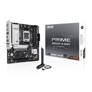 ASUS PRIME B850M-A WIFI DDR5 8000 2xDP HDMI 3xM2 AURA RGB mATX