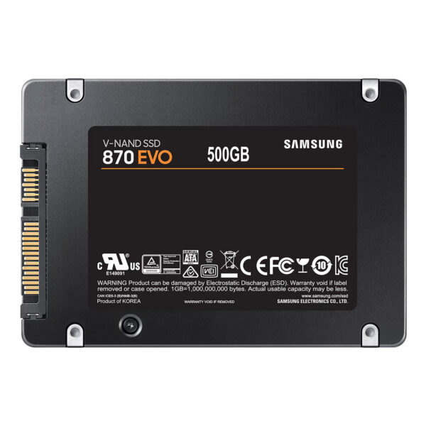 SAMSUNG 500GB 870 EVO SATA3 560/530MB/s SSD - Görsel 4