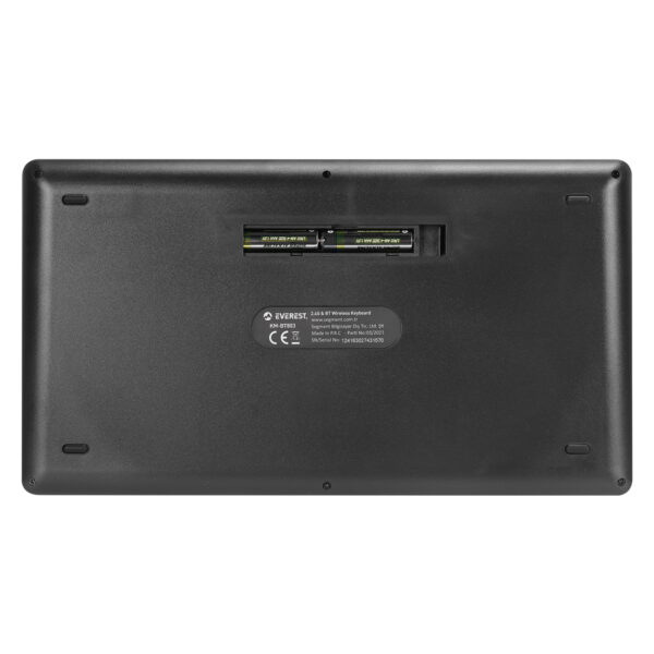 EVEREST KM-BT803 Siyah 3 in 1 BT 5.0+3.0+2.4Ghz 1600dpi Q Multimedia Kablosuz - Görsel 4