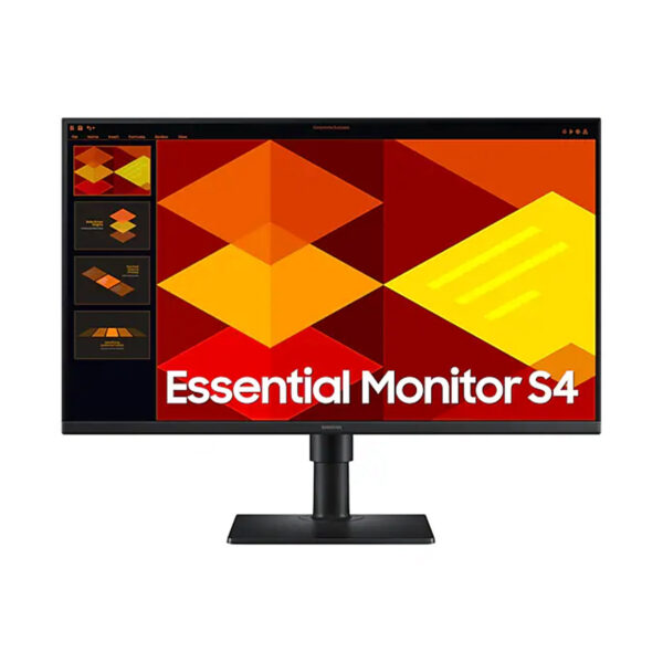 27" SAMSUNG Essential IPS 5ms 100Hz Yükseklik ayarı, Pivot Vesa,HDMI - Görsel 2