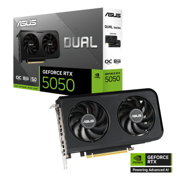 8 GB ASUS DUAL-RTX5050-O8G RTX 5050 GDDR6 128bit OC HDMI 3xDP Ekran Kartı - Görsel 4
