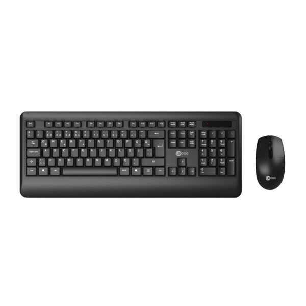 LENOVO LECOO KW202 SİYAH KABLOSUZ KLAVYE & MOUSE SET - Görsel 3