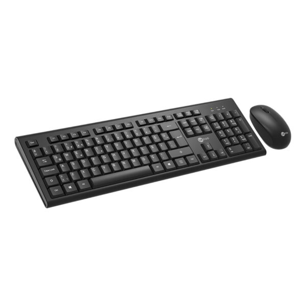 LENOVO LECOO KW200 SİYAH KABLOSUZ KLAVYE & MOUSE SETSİYAH - Görsel 4