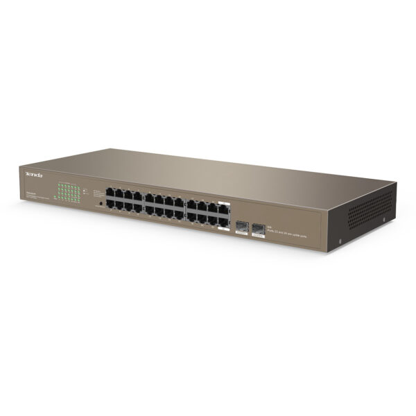 TENDA TEG1024F 22GE Port, 2xCombo SFP Switch - Görsel 2