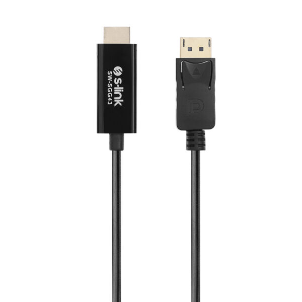 S-LINK SW-SGG43 Display TO HDMI 1,8 MT 1.8m Kablo - Görsel 2