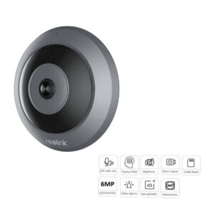 REOLINK FE-P 6MP 360' View Poe (Two-Way Audio) Fisheye Kamera