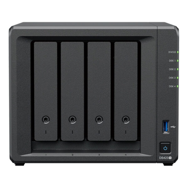 SYNOLOGY DS423Plus (4 Yuvalı, 2xGE) Nas Depolama Ünitesi - Görsel 2