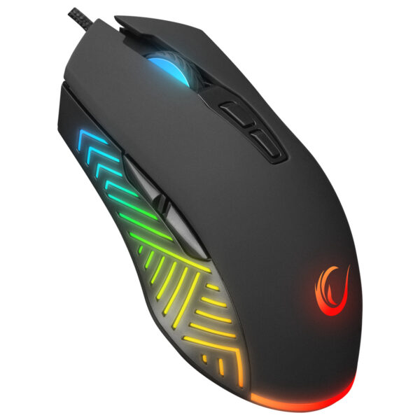 RAMPAGE FITMENT KM-GX7 Aydınlatmalı Gaming Q Klavye + Kulaklık + Mouse + Pad - Görsel 2