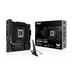 ASUS TUF GAMING B650M-E WIFI AM5 DDR5 6400 2xDP HDMI AX WiFi+BT AURA RGB mATX